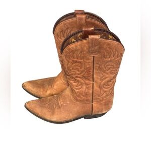 Rancheros Brown Western Cowboy Boots